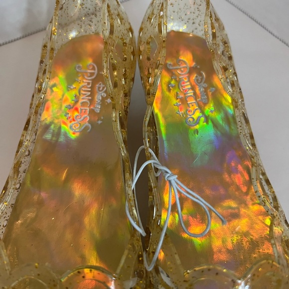Disney’s princess belle light up glitter heel shoes - Picture 3 of 9